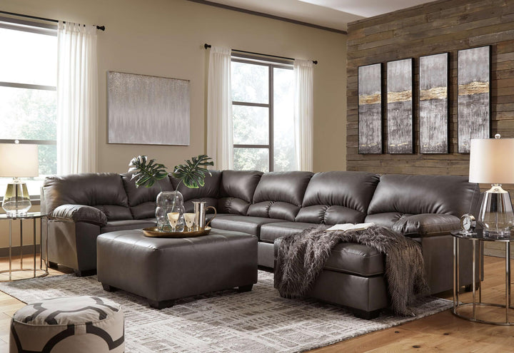 ASHLEY FURNITURE PKG007284 3-piece Sectional With Ottoman