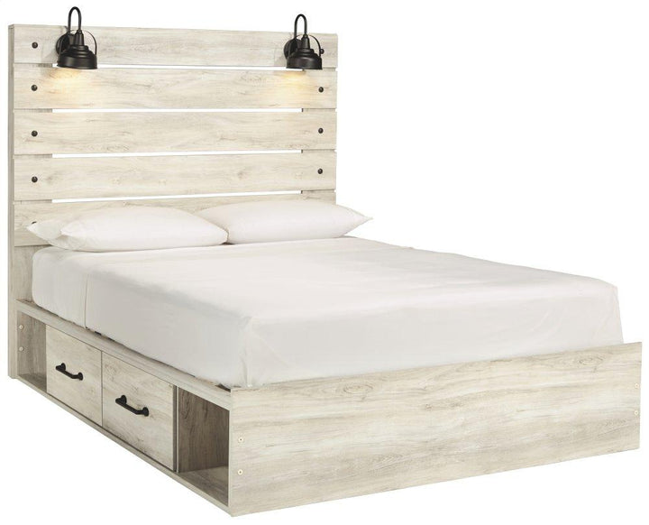 ASHLEY FURNITURE PKG003018 Queen Panel Bed With 4 Storage Drawers With Dresser