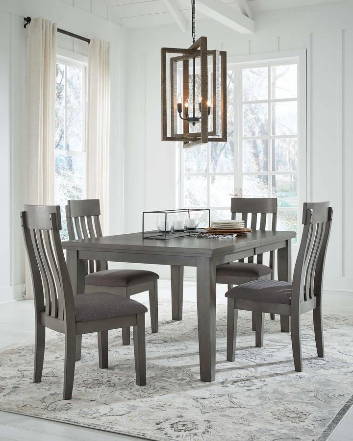 ASHLEY FURNITURE PKG011219 Dining Table and 4 Chairs