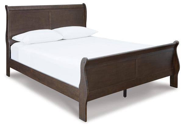 ASHLEY FURNITURE B398B4 Leewarden Queen Sleigh Bed