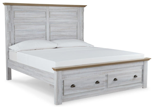ASHLEY FURNITURE B1512B9 Haven Bay King Panel Storage Bed