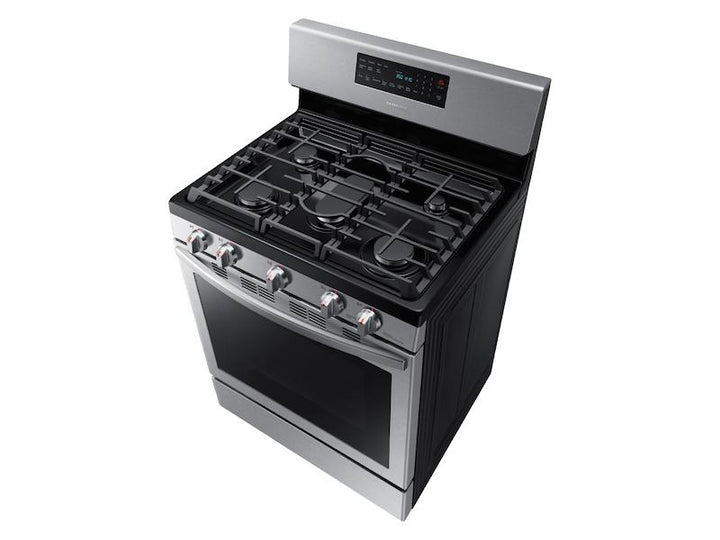 SAMSUNG NX58R5601SS 5.8 cu. ft. Freestanding Gas Range with Convection in Stainless Steel