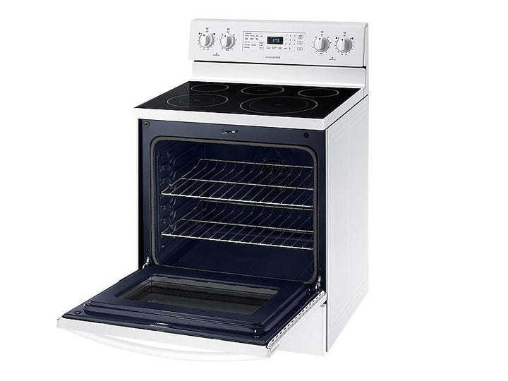 SAMSUNG NE59M4320SW 5.9 cu. ft. Freestanding Electric Range with Convection in White