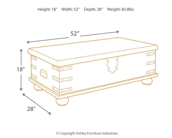 ASHLEY FURNITURE PKG007153 Coffee Table With 2 End Tables