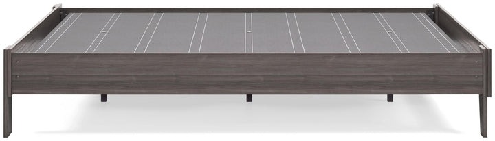 ASHLEY FURNITURE PKG008858 Queen Platform Bed With Dresser
