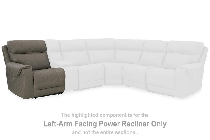 ASHLEY FURNITURE 2350158 Starbot Left-arm Facing Power Recliner