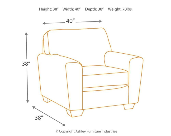 ASHLEY FURNITURE 9120220 Calicho Chair