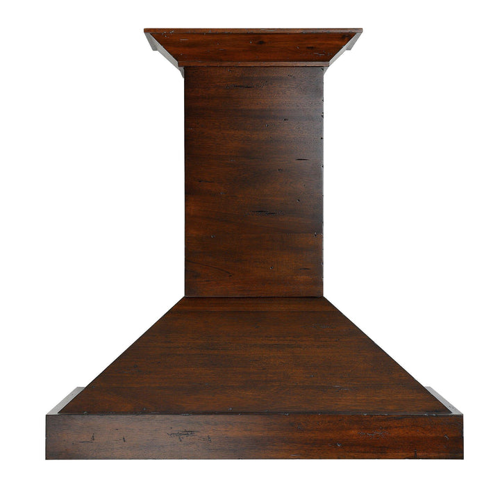 ZLINE KITCHEN AND BATH KBRR30 ZLINE Convertible Vent Wooden Wall Mount Range Hood in Walnut Size: 30 inch