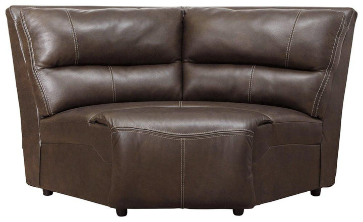 ASHLEY FURNITURE U43701S1 Ricmen 3-piece Power Reclining Sectional