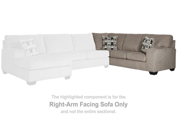 ASHLEY FURNITURE 8070267 Ballinasloe Right-arm Facing Sofa