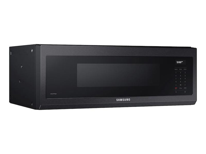 SAMSUNG ME11A7710DG 1.1 cu. ft. Smart SLIM Over-the-Range Microwave with 550 CFM Hood Ventilation, Wi-Fi & Voice Control in Black Stainless Steel