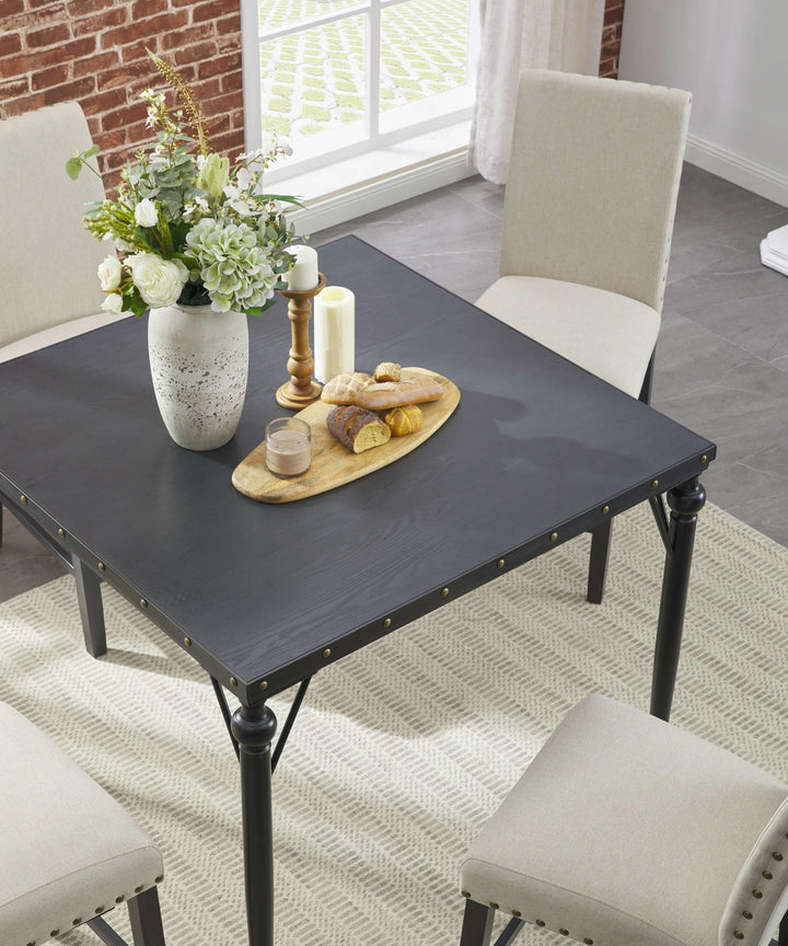 ASHLEY FURNITURE PKG013262 Counter Height Dining Table and 4 Barstools