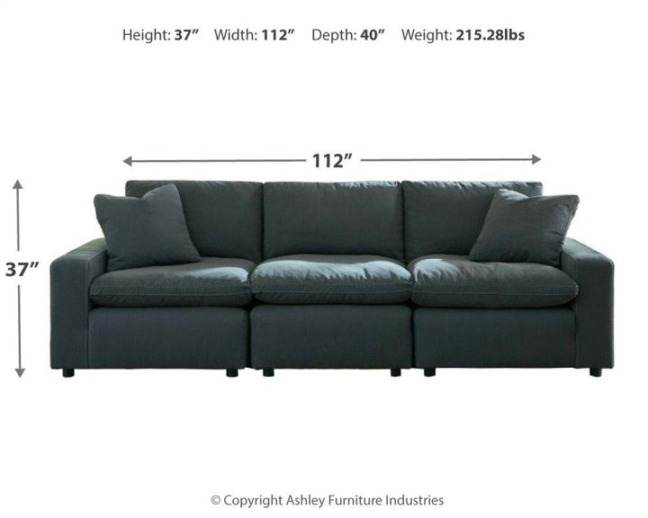 ASHLEY FURNITURE PKG001102 3-piece Sectional With Ottoman