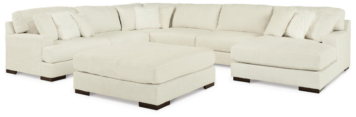 ASHLEY FURNITURE PKG013082 5-piece Sectional With Ottoman