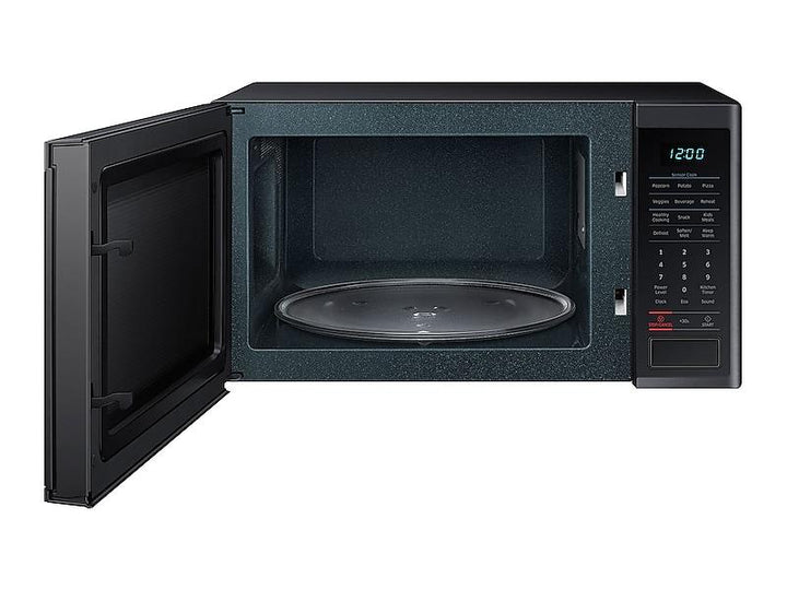 SAMSUNG MS14K6000AG 1.4 cu. ft. Countertop Microwave with Sensor Cooking in Fingerprint Resistant Black Stainless Steel