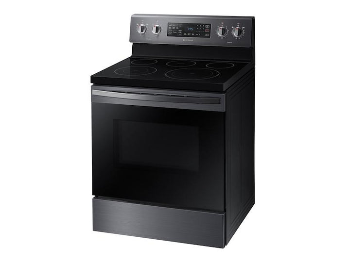 SAMSUNG NE59R4321SG 5.9 cu. ft. Freestanding Electric Range with Convection in Black Stainless Steel