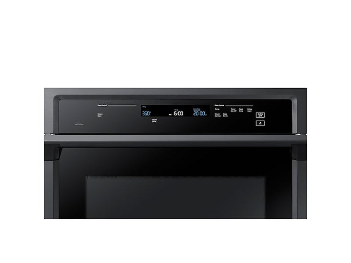 SAMSUNG NV51K6650SG 30" Smart Single Wall Oven with Steam Cook in Black Stainless Steel