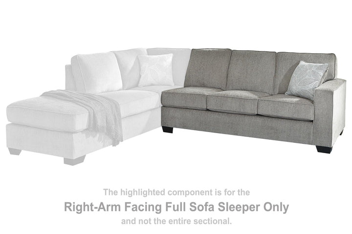 ASHLEY FURNITURE 8721483 Altari Right-arm Facing Full Sofa Sleeper
