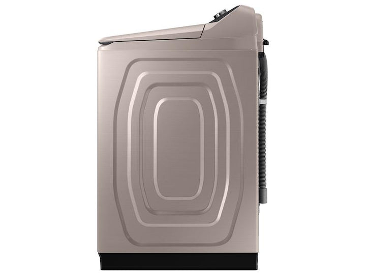 SAMSUNG WA52A5500AC 5.2 cu. ft. Large Capacity Smart Top Load Washer with Super Speed Wash in Champagne