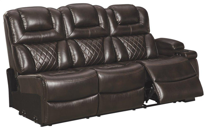 ASHLEY FURNITURE 7540708 Warnerton Right-arm Facing Power Reclining Sofa With Console