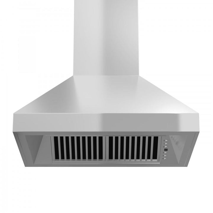 ZLINE KITCHEN AND BATH 597RD30 ZLINE Wall Mount Range Hood in Stainless Steel - Includes Remote Blower Size: 30 Inch, CFM: 700