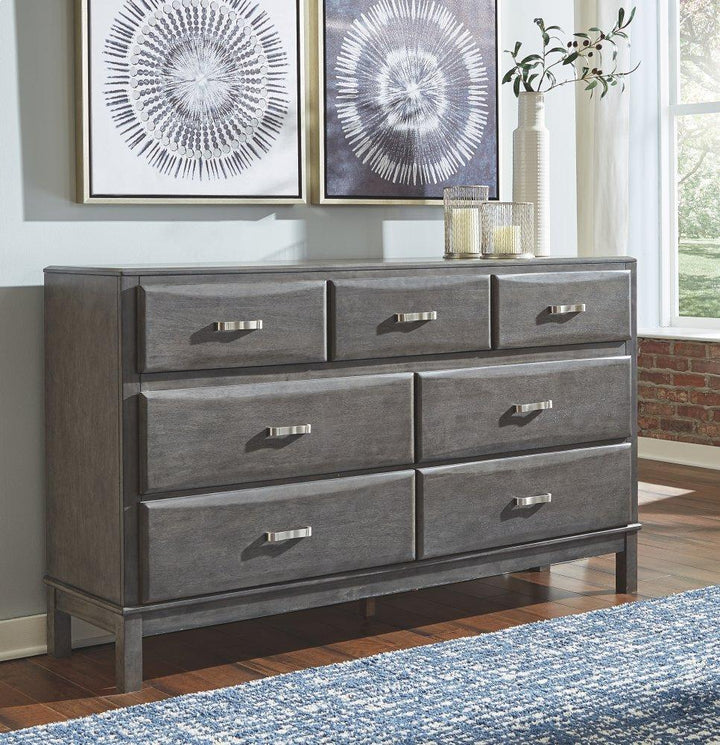 ASHLEY FURNITURE PKG005059 Queen Storage Bed With 8 Storage Drawers With Dresser