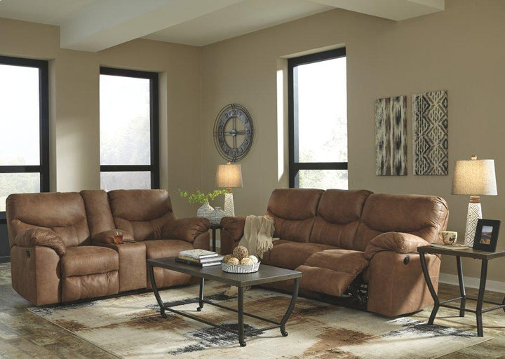 ASHLEY FURNITURE 3380294 Boxberg Reclining Loveseat With Console