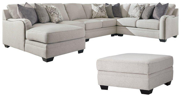 ASHLEY FURNITURE PKG001117 5-piece Sectional With Ottoman