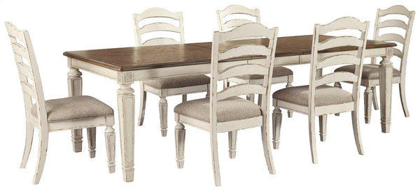 ASHLEY FURNITURE PKG002226 Dining Table and 6 Chairs