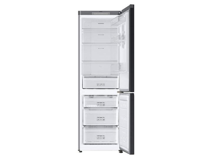 SAMSUNG RB12A300641 12.0 cu. Ft. Bespoke Bottom Freezer Refrigerator with Flexible Design in Navy Glass