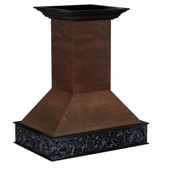 ZLINE KITCHEN AND BATH 9373AR36 ZLINE 36" Wooden Wall Mount Range Hood in Antigua and Walnut