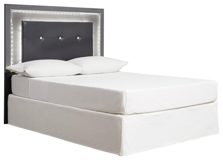 ASHLEY FURNITURE PKG003524 Full Upholstered Panel Headboard With Dresser