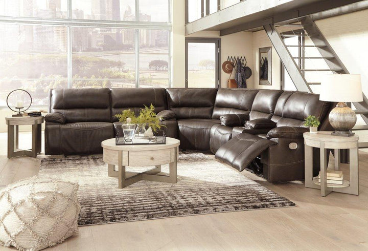 ASHLEY FURNITURE U43701S1 Ricmen 3-piece Power Reclining Sectional