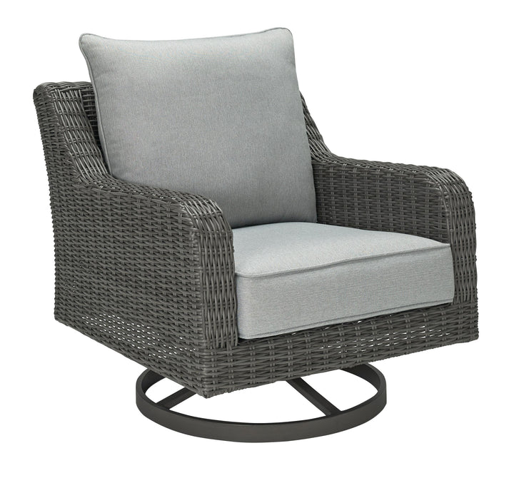 ASHLEY FURNITURE PKG014559 Outdoor Sofa and 2 Lounge Chairs With Coffee Table and 2 End Tables