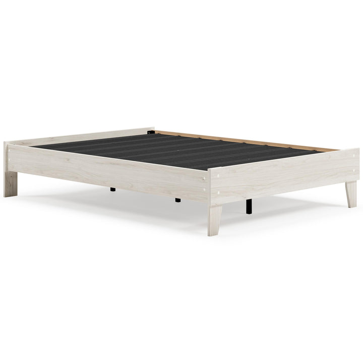 ASHLEY FURNITURE PKG012211 Full Platform Bed With 2 Nightstands