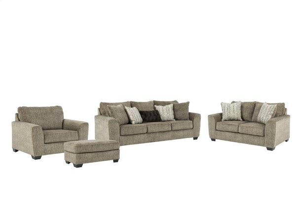 ASHLEY FURNITURE PKG008197 Sofa, Loveseat, Chair and Ottoman