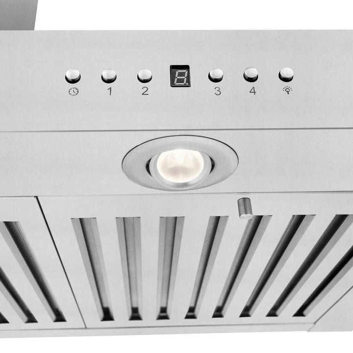 ZLINE KITCHEN AND BATH KE24 ZLINE Convertible Vent Wall Mount Range Hood in Stainless Steel Size: 24 Inch