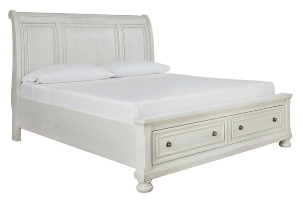 ASHLEY FURNITURE B742B3 Robbinsdale Queen Sleigh Bed With Storage