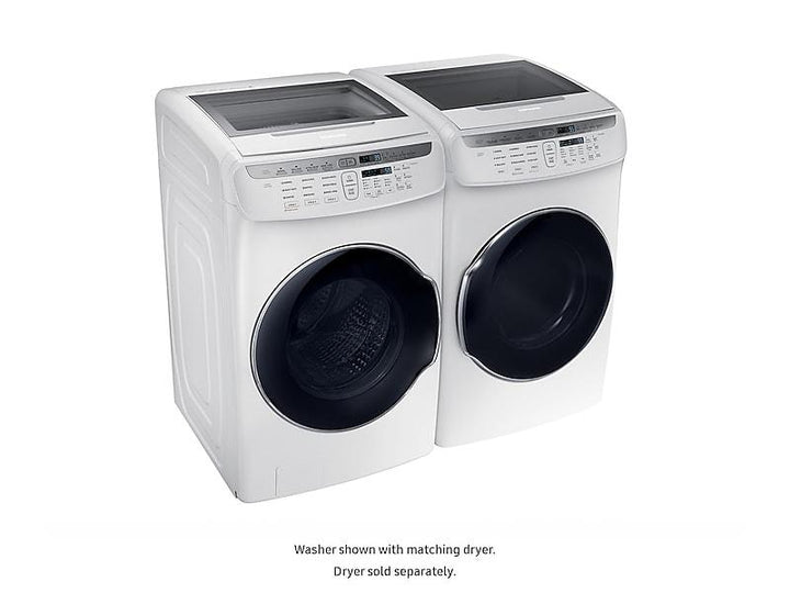 SAMSUNG WV55M9600AW 5.5 cu. ft. Smart Washer with FlexWash TM in White