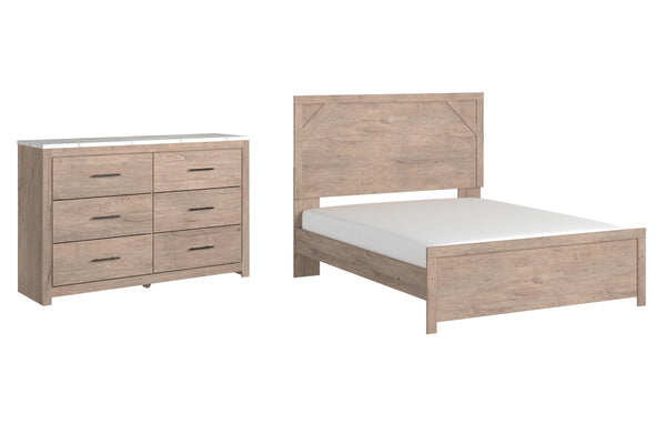 ASHLEY FURNITURE PKG009382 Queen Panel Bed With Dresser