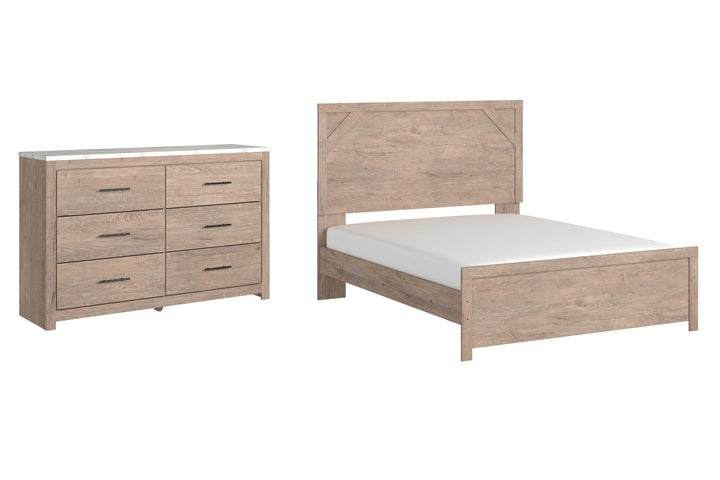 ASHLEY FURNITURE PKG009382 Queen Panel Bed With Dresser