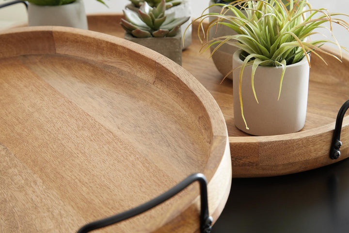 ASHLEY FURNITURE A2000455 Jocelyne Tray set of 2