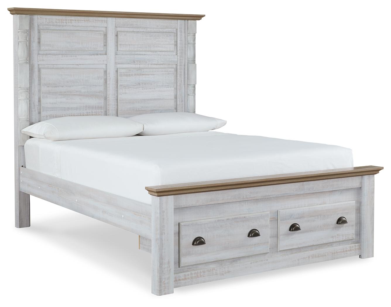 ASHLEY FURNITURE B1512B7 Haven Bay Queen Panel Storage Bed