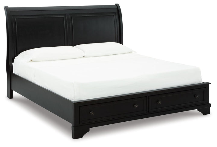 ASHLEY FURNITURE B739B6 Chylanta Queen Sleigh Storage Bed