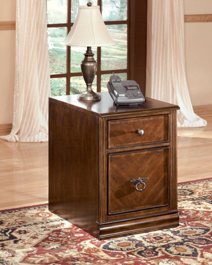 ASHLEY FURNITURE PKG008040 Home Office Desk With Chair and Storage