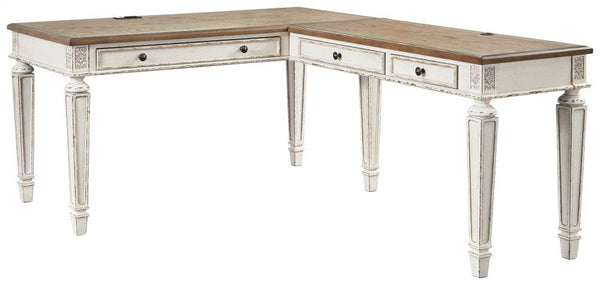 ASHLEY FURNITURE H743H1 Realyn 2-piece Home Office Desk