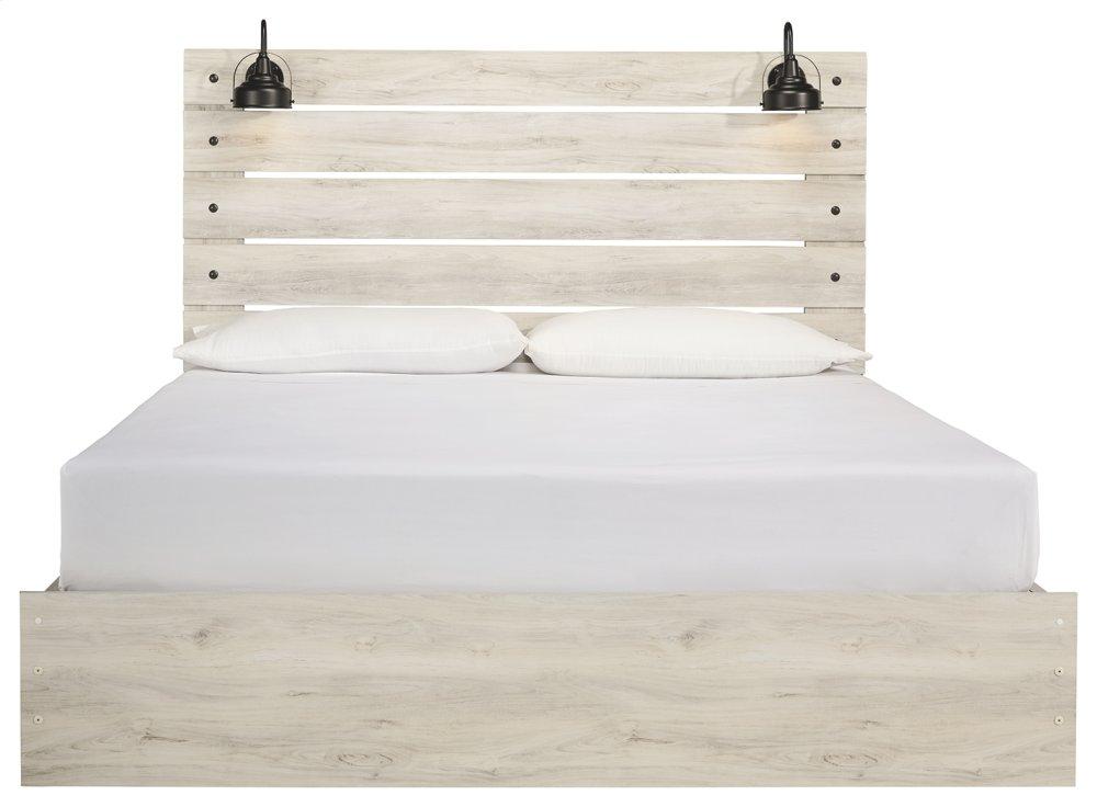 ASHLEY FURNITURE B192B19 Cambeck King Panel Bed With 2 Storage Drawers