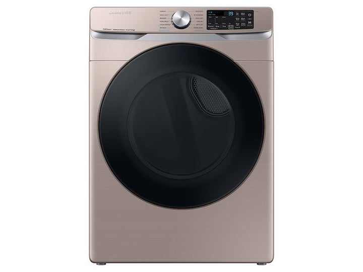 SAMSUNG DVE45B6300C 7.5 cu. ft. Smart Electric Dryer with Steam Sanitize+ in Champagne