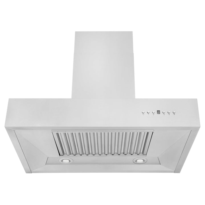 ZLINE KITCHEN AND BATH KECOM30 ZLINE Convertible Professional Wall Mount Range Hood in Stainless Steel Size: 30 Inch