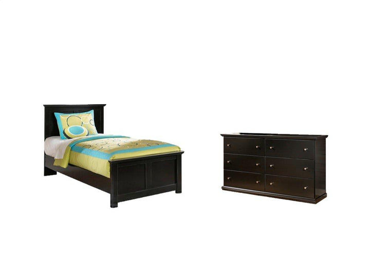 ASHLEY FURNITURE PKG002715 Twin Panel Bed With Dresser
